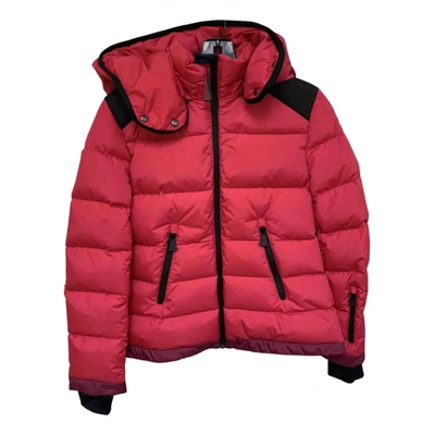 Pre-owned Moncler Kids' Hood Puffer In Pink