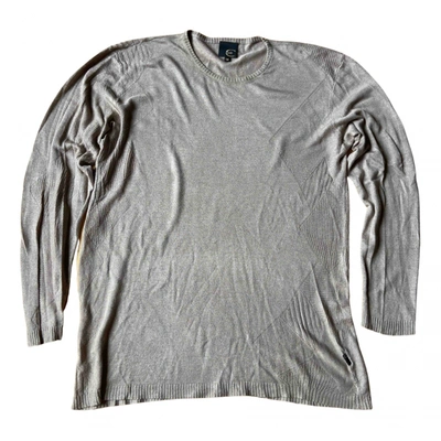 Pre-owned Just Cavalli Wool Knitwear & Sweatshirt In Beige