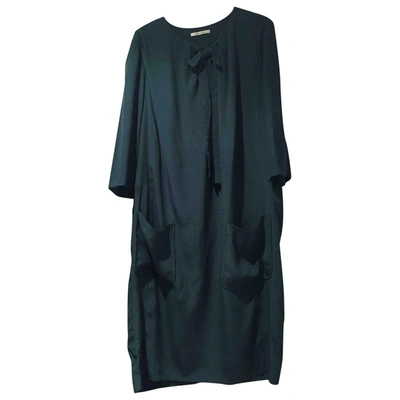 Pre-owned Bimba Y Lola Mid-length Dress In Green