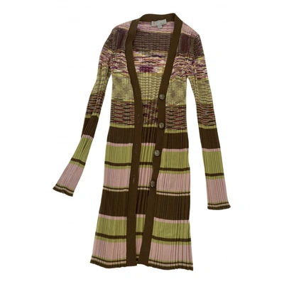 Pre-owned Missoni Cardigan In Green