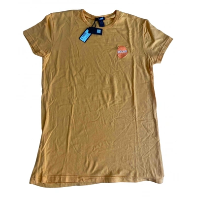 Pre-owned Just Cavalli Orange Cotton T-shirt