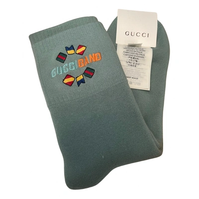 Pre-owned Gucci Tight In Turquoise