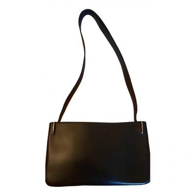 Pre-owned Cesare Paciotti Leather Handbag In Blue