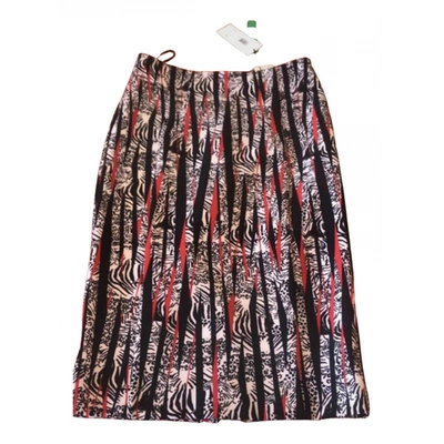 Pre-owned Bimba Y Lola Mid-length Skirt In Red