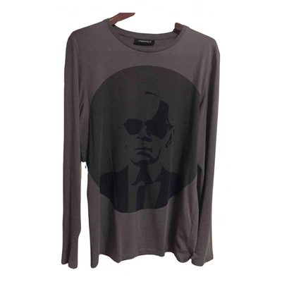 Pre-owned Karl Lagerfeld Knitwear & Sweatshirt In Grey