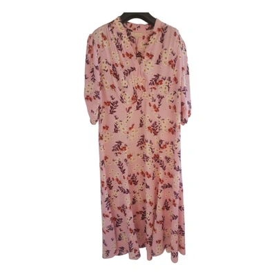 Pre-owned By Timo Maxi Dress In Pink