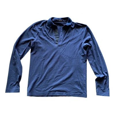 Pre-owned Dirk Bikkembergs Polo Shirt In Blue