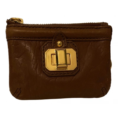 Pre-owned Juicy Couture Leather Wallet In Brown
