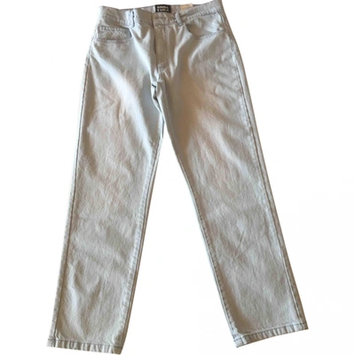 Pre-owned Bimba Y Lola Straight Pants In Blue