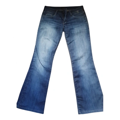 Pre-owned Calvin Klein Jeans Est.1978 Straight Pants In Blue