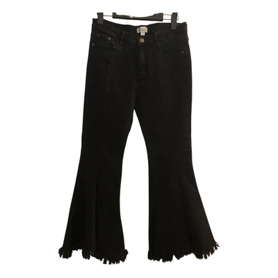 Pre-owned Jovonna London Trousers In Black