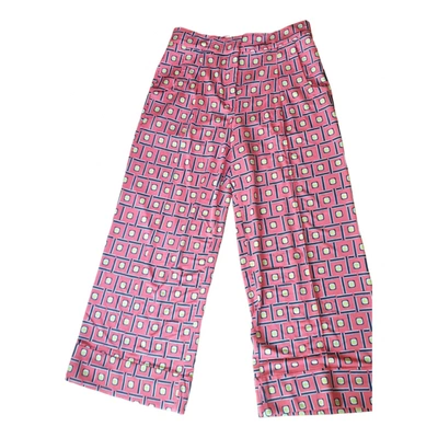 Pre-owned Maliparmi Large Pants In Multicolour