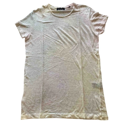 Pre-owned The Kooples Linen T-shirt In Multicolour