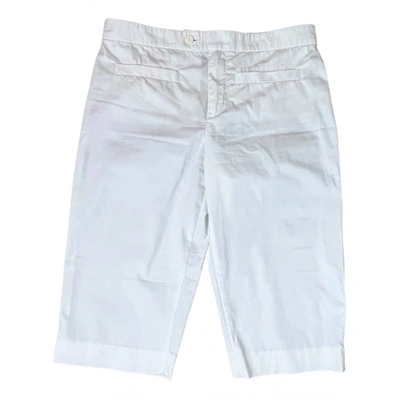 Pre-owned Jean Paul Gaultier Bermuda In White