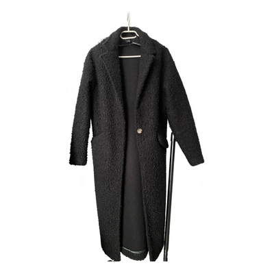 Pre-owned Prima Donna Wool Coat In Black