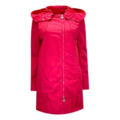 Pre-owned Moncler Coat In Pink