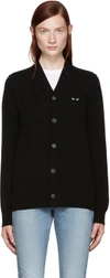 Comme Des Garçons Play Comme Des Garcons Play Black Heart Patch Cardigan