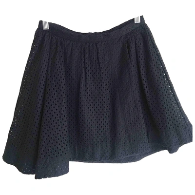 Pre-owned Iro Mini Skirt In Black