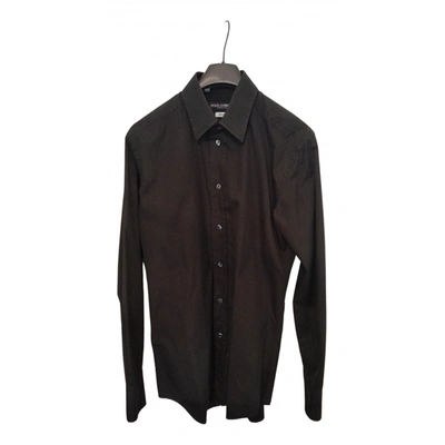 Pre-owned Dolce & Gabbana Shirt In Black