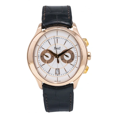 Pre-owned Piaget Pink Gold Watch In White