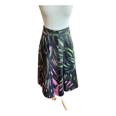 Pre-owned Paule Ka Silk Mid-length Skirt In Multicolour