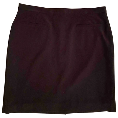 Pre-owned Agnès B. Skirt In Black