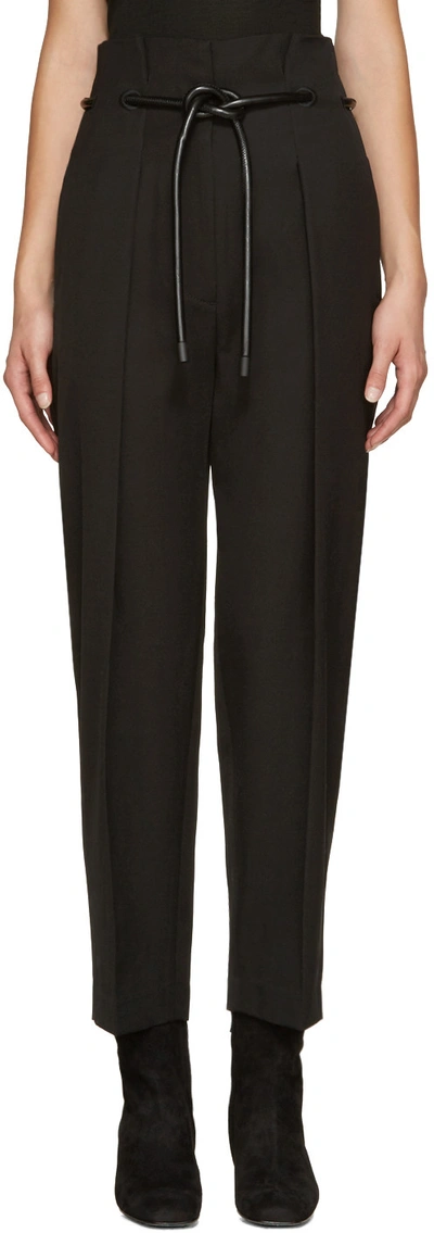 3.1 Phillip Lim / フィリップ リム Black Tailored Pleated Trousers