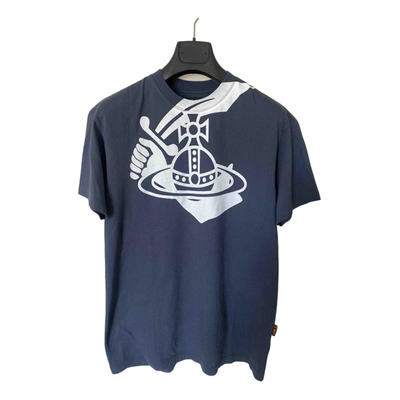 Pre-owned Vivienne Westwood Anglomania Blue Cotton T-shirt