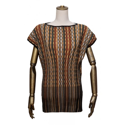 Pre-owned M Missoni Wool Tunic In Multicolour