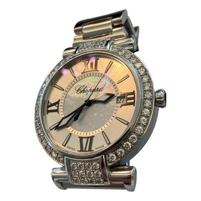 Pre-owned Chopard Impériale Watch In Silver