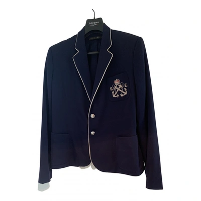 Pre-owned Ralph Lauren Short Vest In Blue
