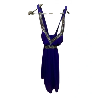 Pre-owned Lipsy Mid-length Dress In Purple