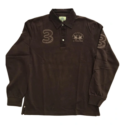 Pre-owned La Martina Polo Shirt In Brown