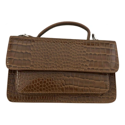 Pre-owned Hvisk Handbag In Brown