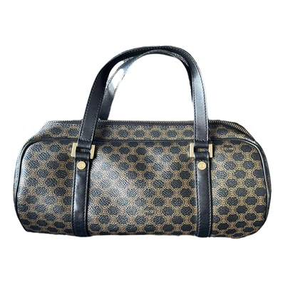 Pre-owned Celine Leather Handbag In Black