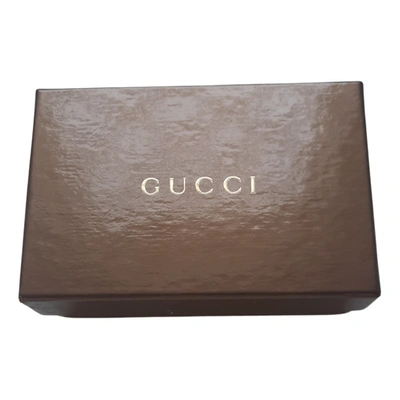 Pre-owned Gucci Home Decor In Brown