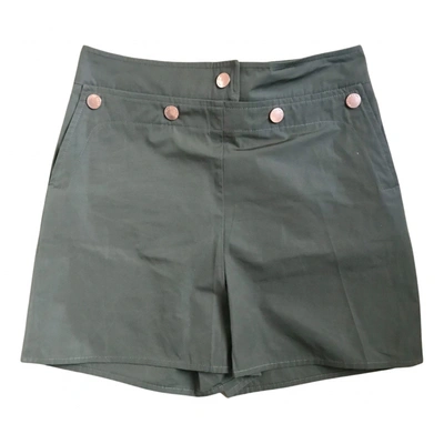 Pre-owned See By Chloé Khaki Polyester Shorts