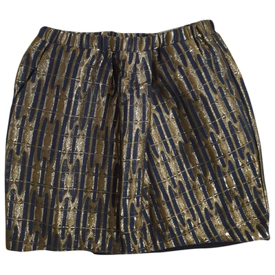 Pre-owned Pomandère Mid-length Skirt In Multicolour