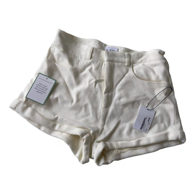 Pre-owned Raey Shorts In White