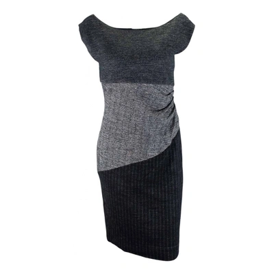 Pre-owned Diane Von Furstenberg Dress In Grey