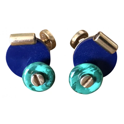 Pre-owned Marc Jacobs Silver Cufflinks In Gold