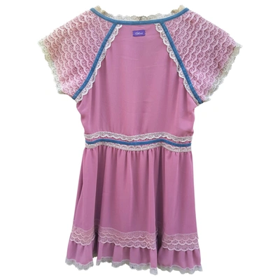 Pre-owned Colcci Romantic Tunic In Pink