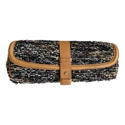 Pre-owned M Missoni Clutch Bag In Black