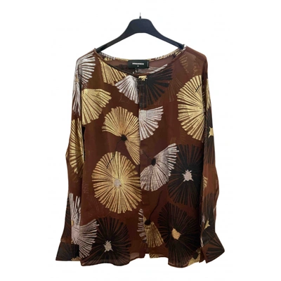 Pre-owned Dsquared2 Silk Shirt In Multicolour
