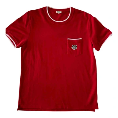Pre-owned Kenzo Tiger T-shirt In Red