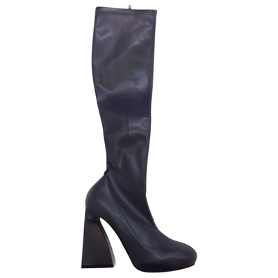 Pre-owned Stella Mccartney Boots In Anthracite