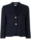 THOM BROWNE CLASSIC SINGLE BREASTED SPORT COAT IN NAVY 2-PLY WOOL FRESCO,FBC010A0047311618818