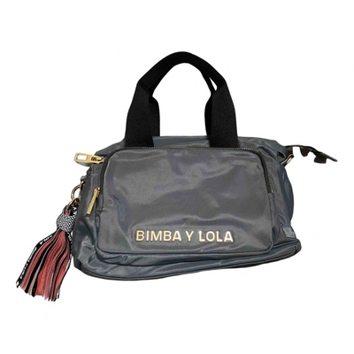 Pre-owned Bimba Y Lola Tote In Grey