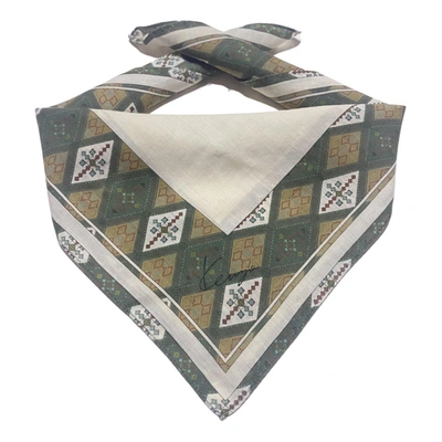 Pre-owned Kenzo Scarf & Pocket Square In Multicolour