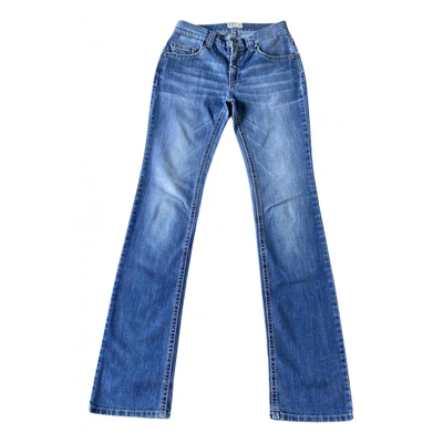 Pre-owned Byblos Blue Denim - Jeans Jeans